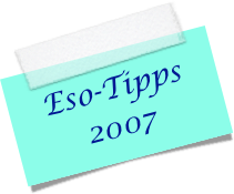 Eso-Tipps 2007