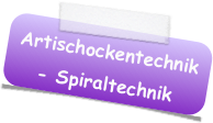 Artischockentechnik - Spiraltechnik